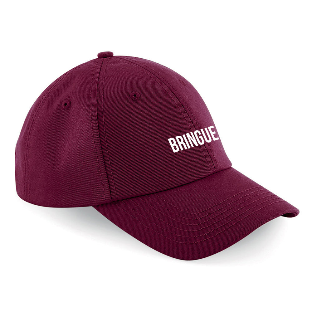 Casquette Bringue Rouge Bordeaux