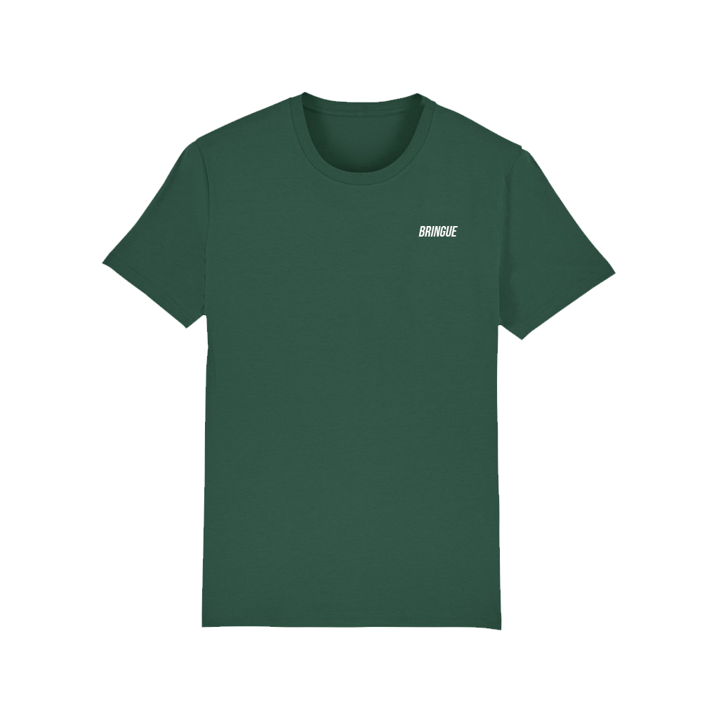 T-shirt Bringue Vert Bouteille