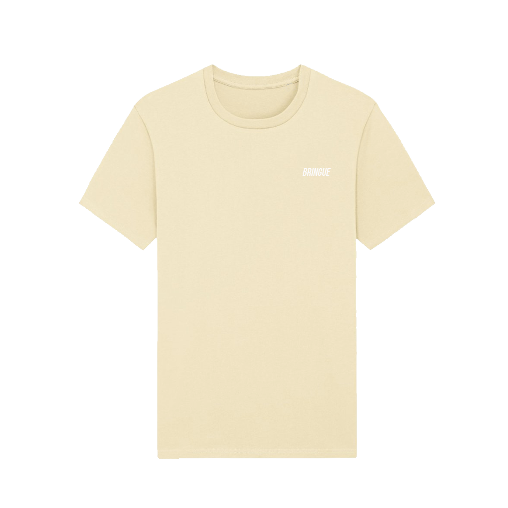 T-SHIRT JAUNE PASTEL